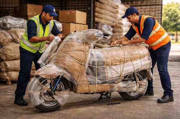 Bike Transport Service in Vashi