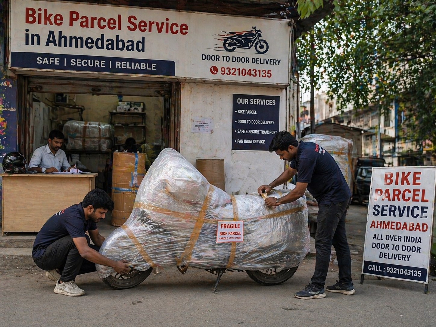 Bike Parcel Service in Ahmedabad