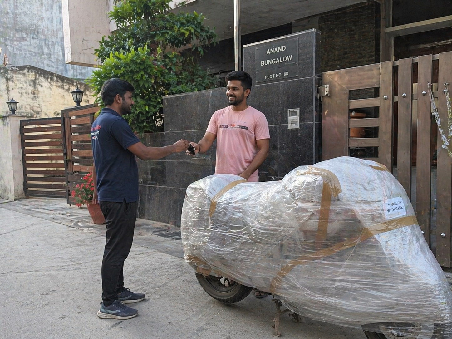Professional bike transport service in Ahmedabad